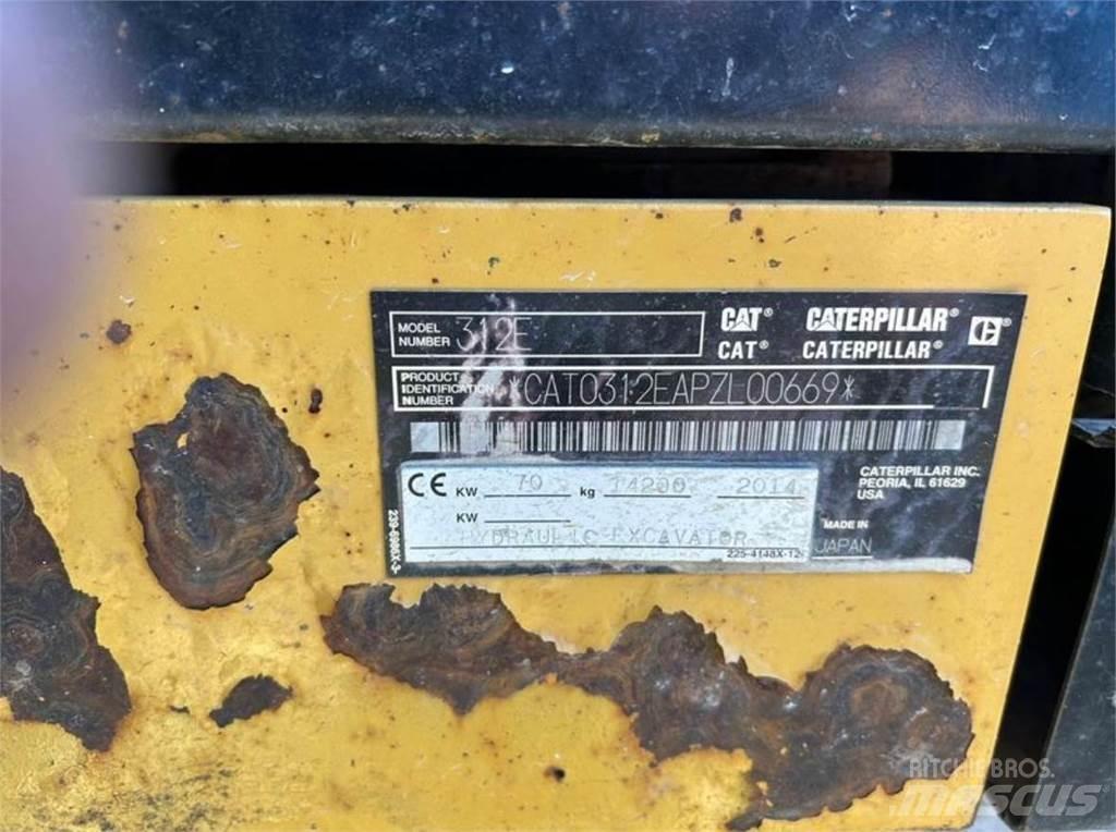 CAT 312E Koparki gąsienicowe