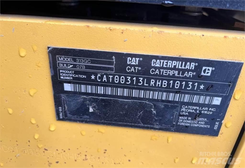 CAT 313 GC Koparki gąsienicowe