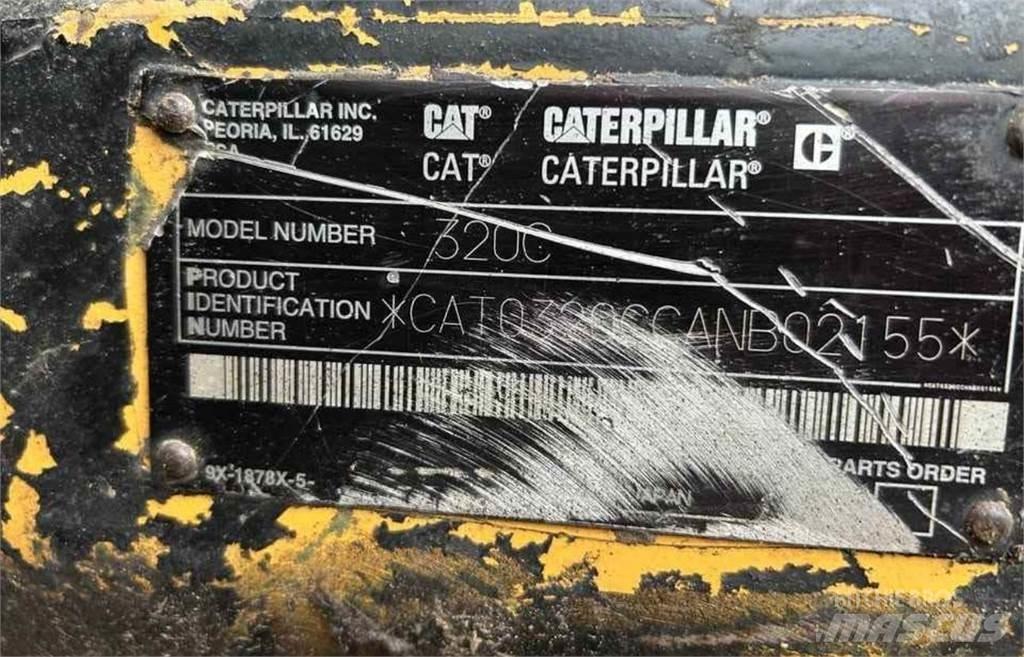 CAT 320C Koparki gąsienicowe