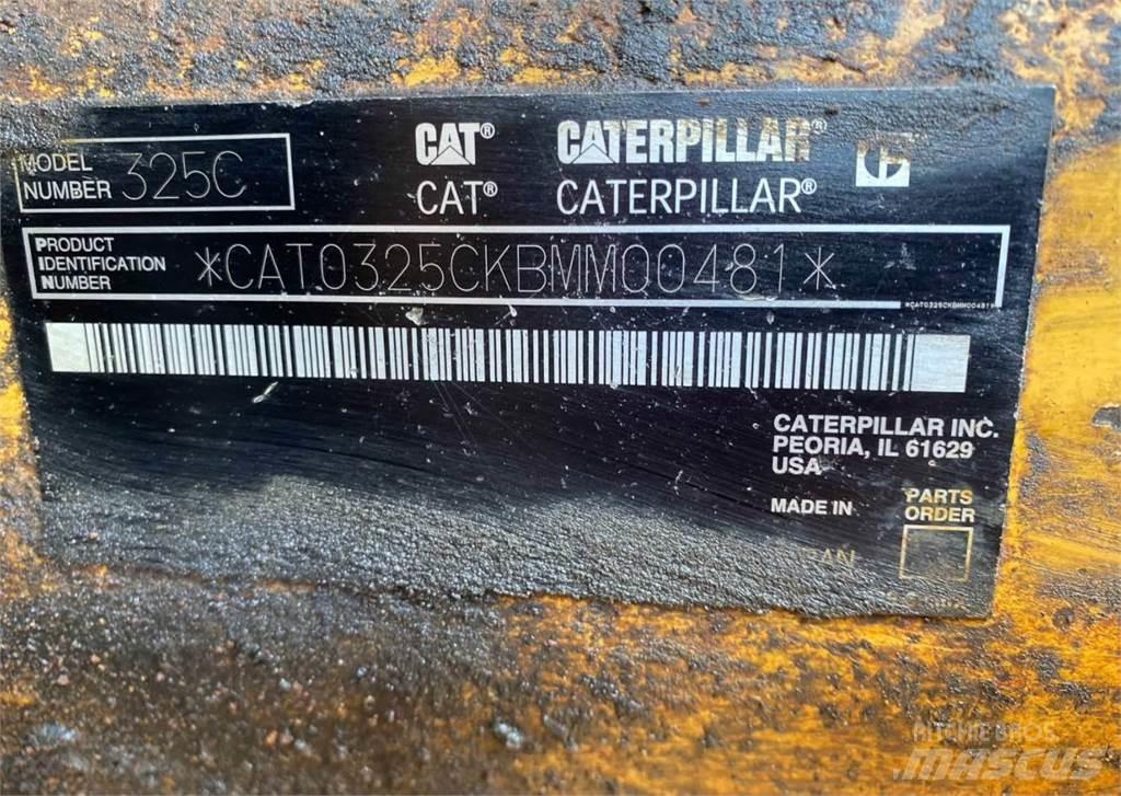 CAT 325C Koparki gąsienicowe