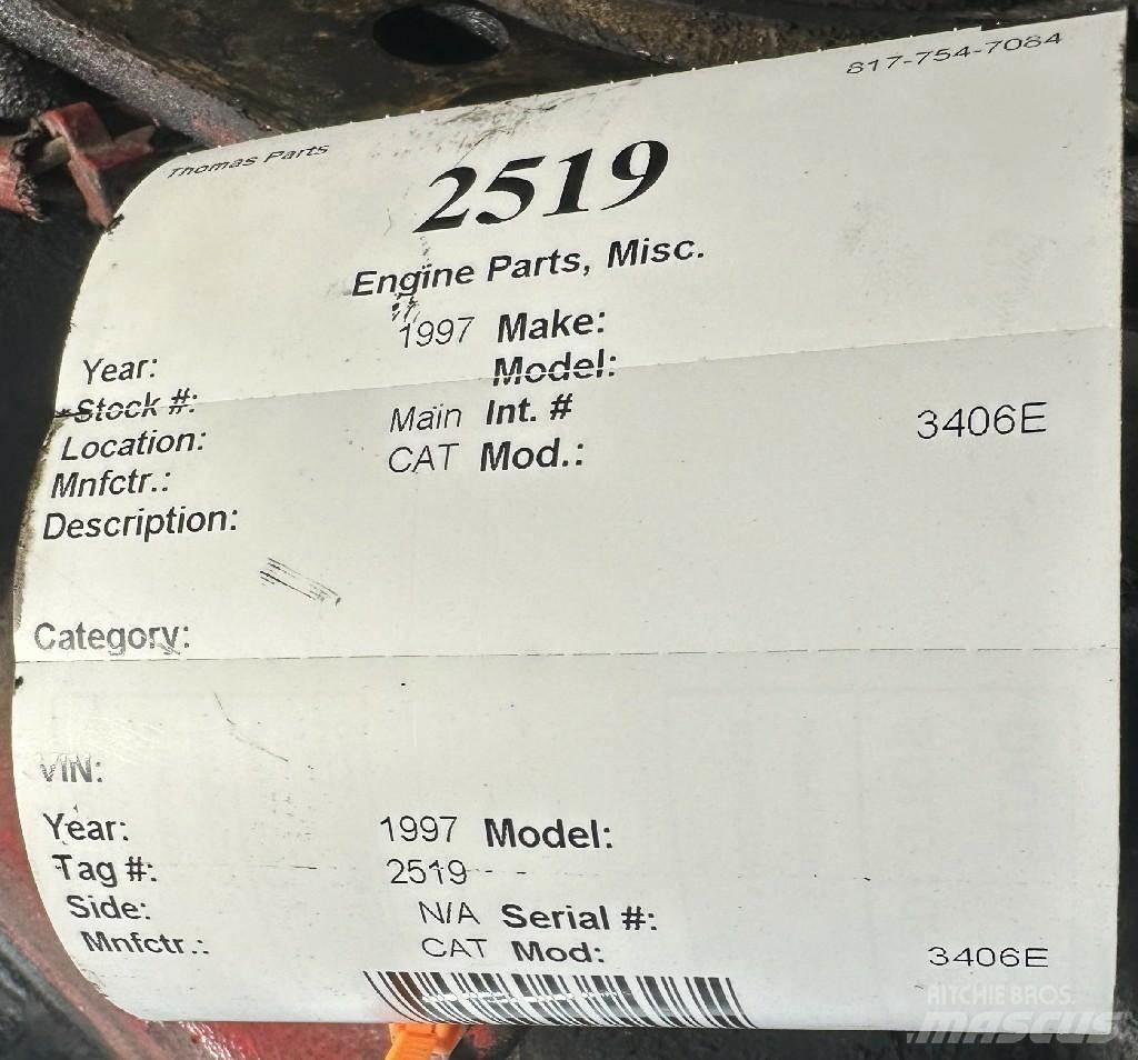 CAT 3406B Transport - Inne