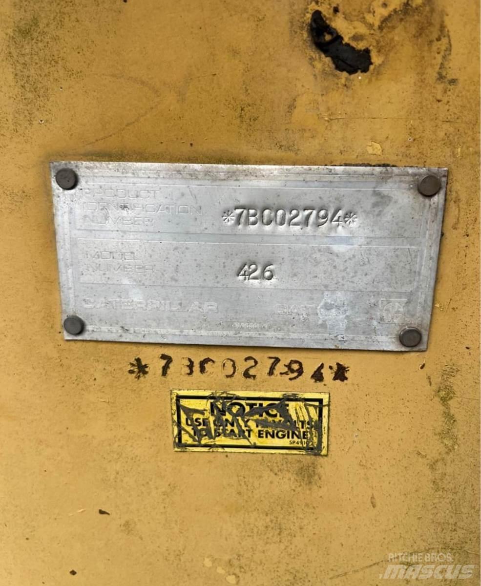 CAT 426 Koparko-ładowarki