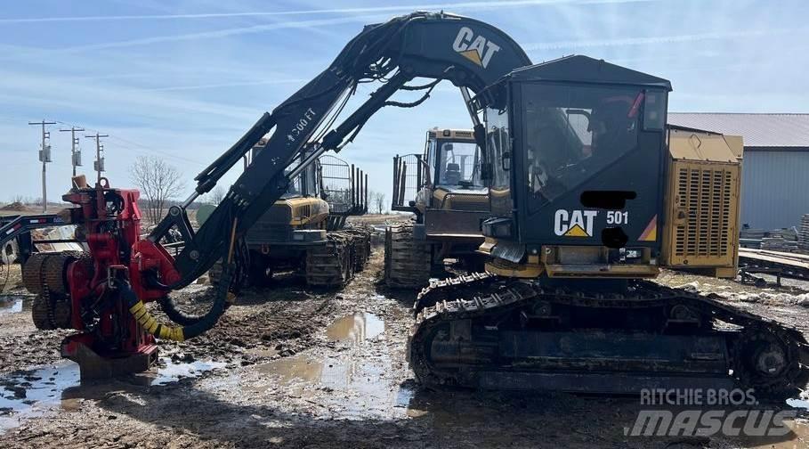 CAT 501HD Harwestery