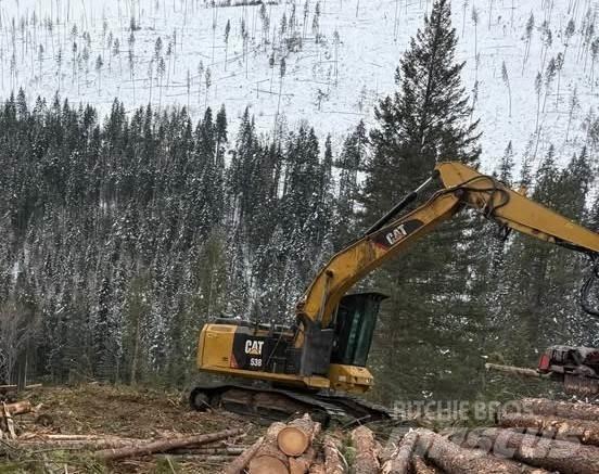 CAT 538 Dźwigi i ładowarki