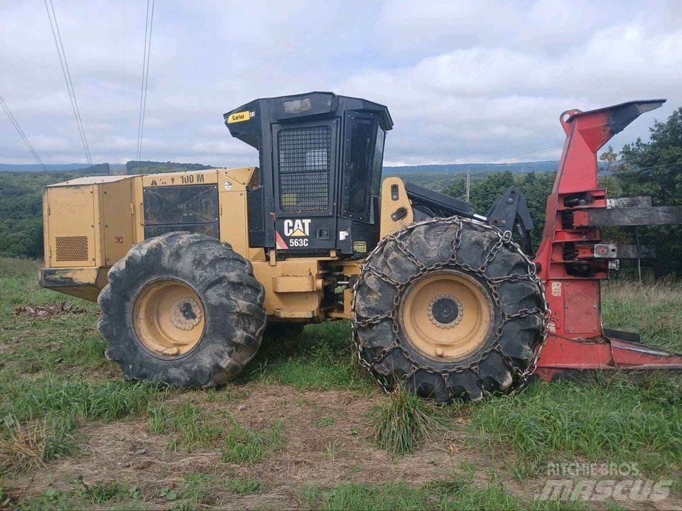 CAT 563C Harwestery gąsienicowe