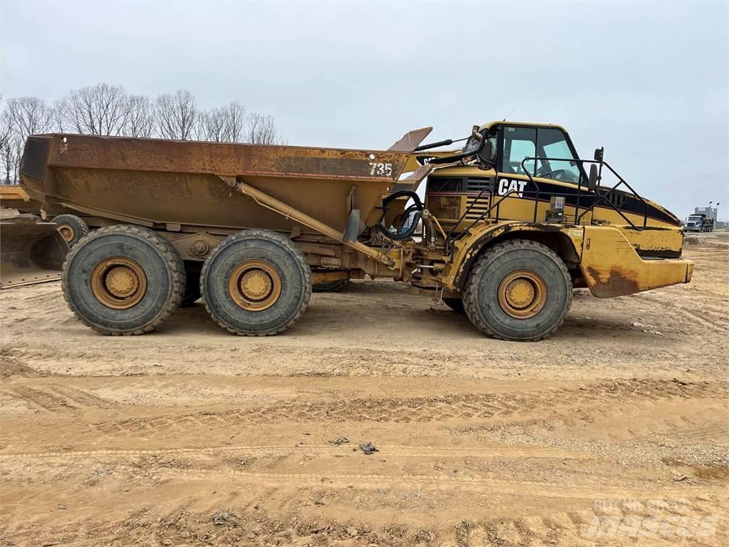 CAT 735 Wozidła przegubowe