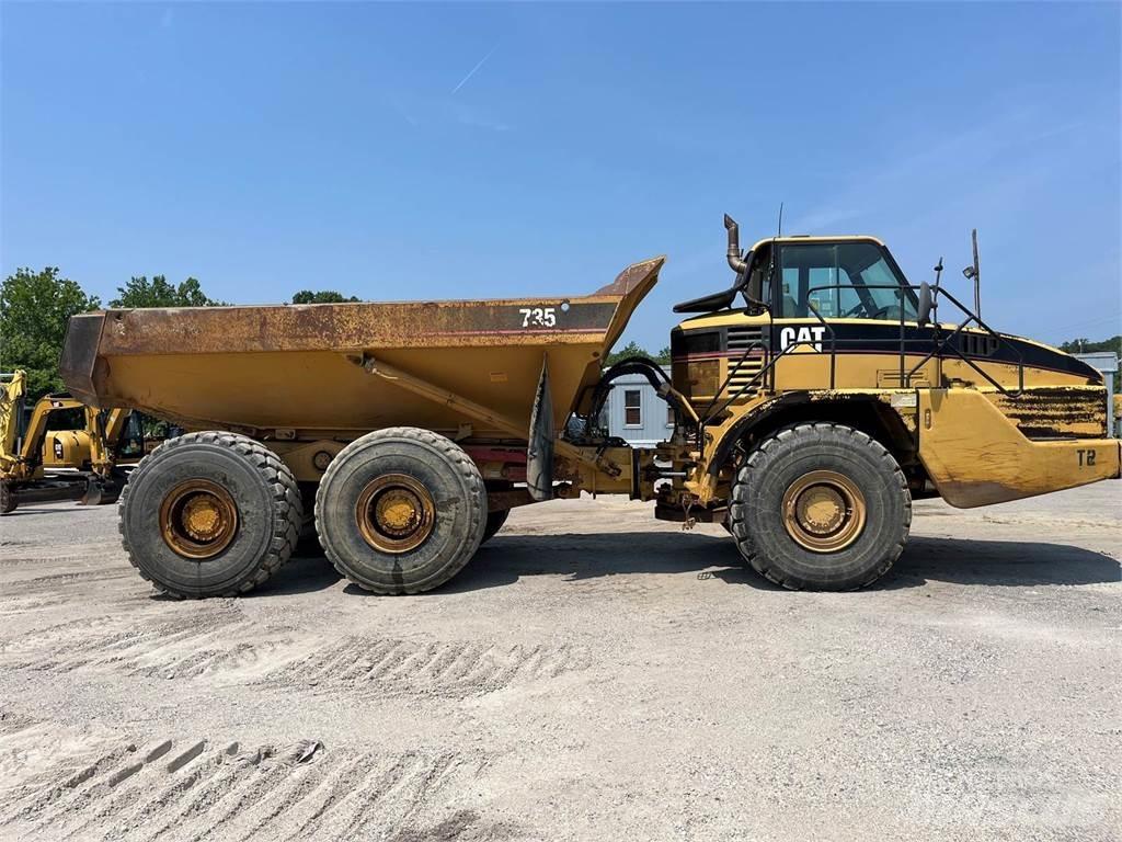 CAT 735 Wozidła przegubowe