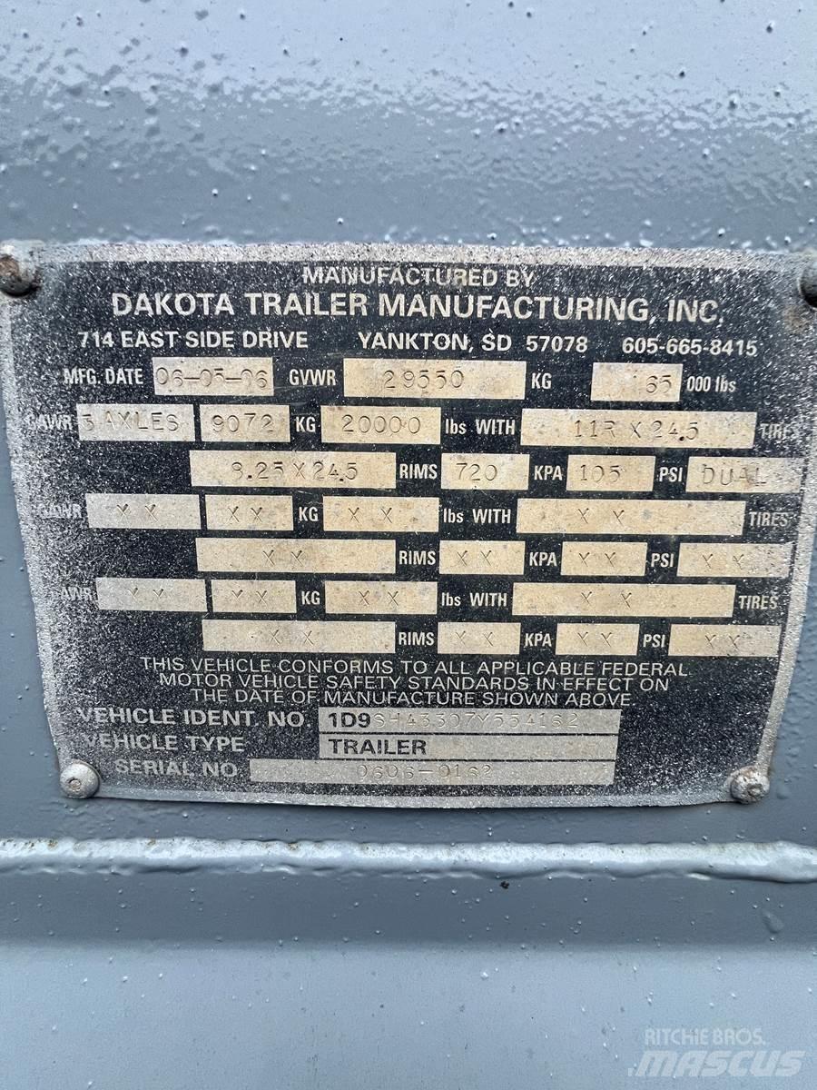 Dakota  Przyczepy wywrotki