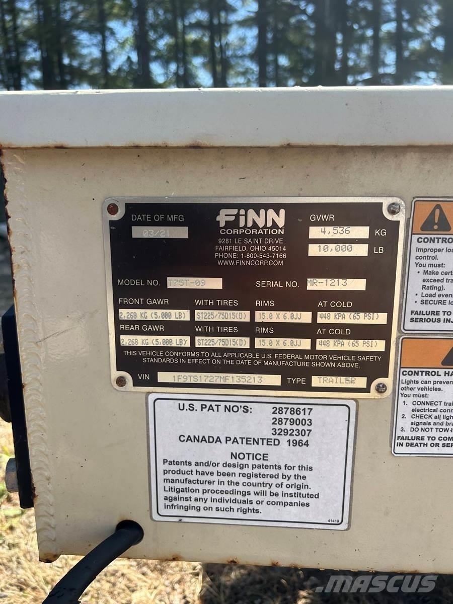 Finn T75T Kosze zasypowe