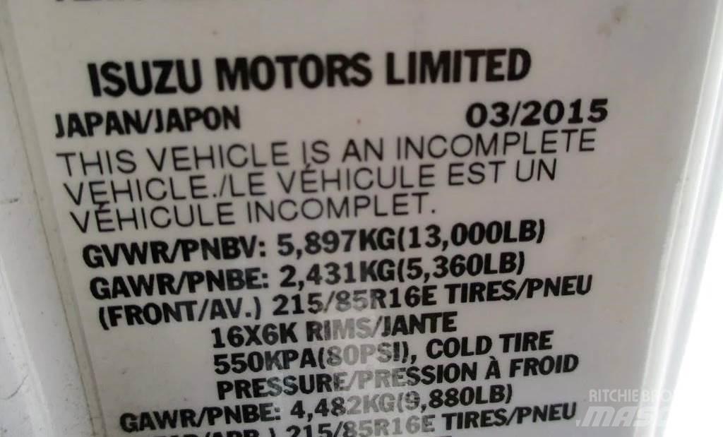 Isuzu NPR Pojazdy do transportu zrębki