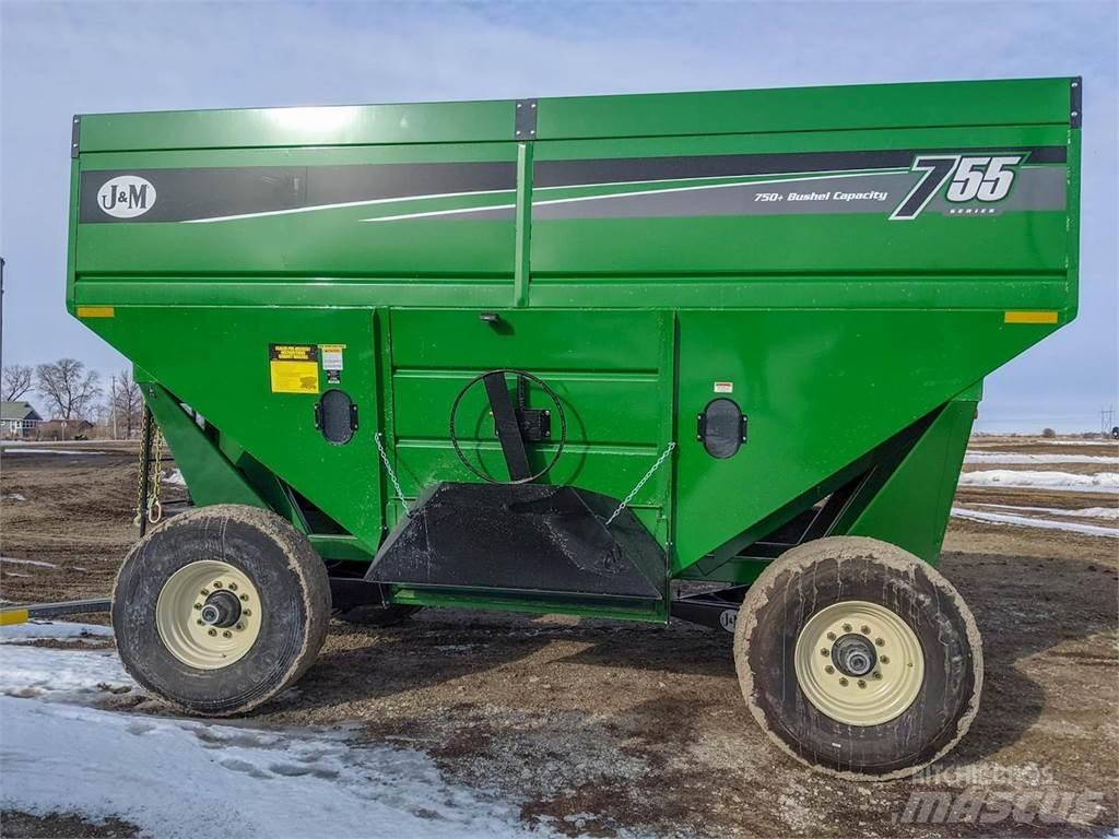 J&M 755SD Przyczepy zbożowe