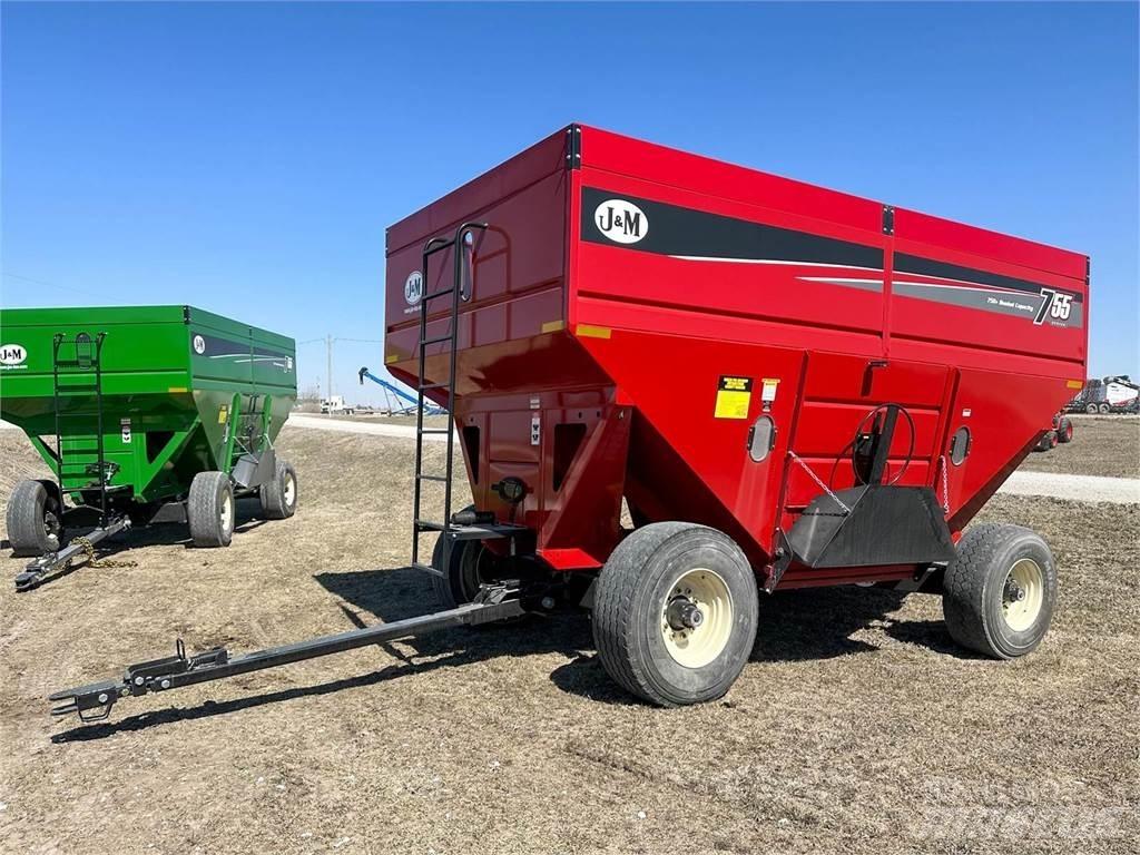 J&M 755SD Przyczepy zbożowe