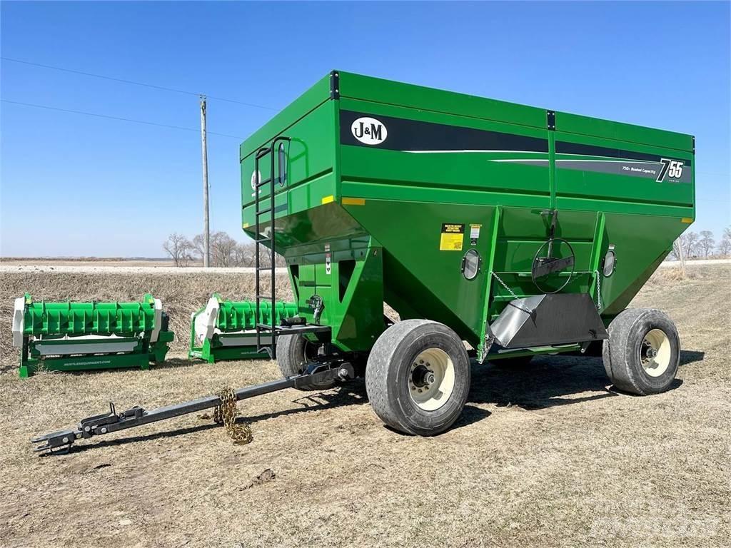 J&M 755SD Przyczepy zbożowe