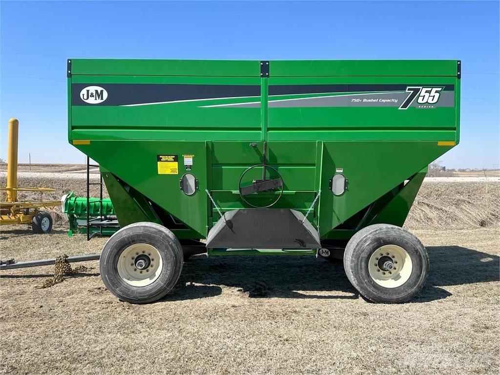 J&M 755SD Przyczepy zbożowe