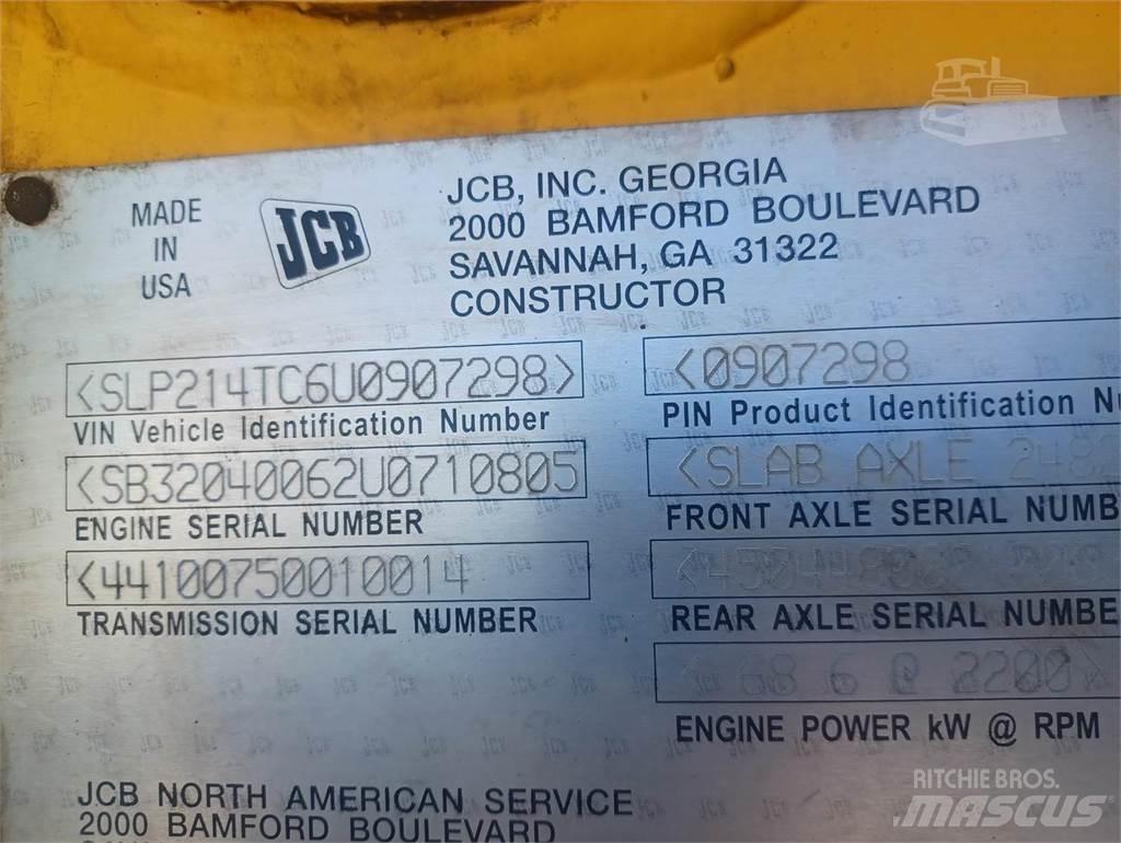 JCB 214 Koparko-ładowarki