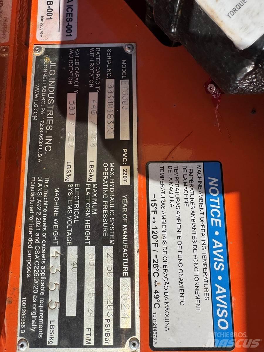 JLG ET500J Podnośniki na przyczepach