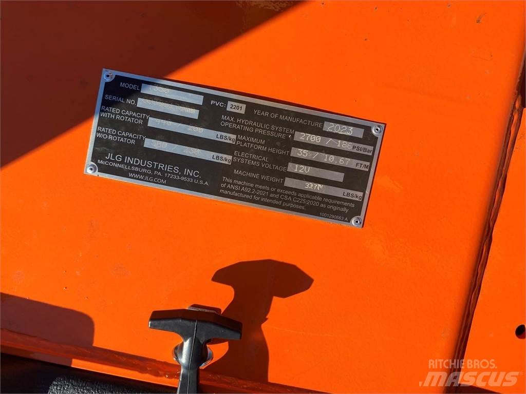 JLG T350 Podnośniki na przyczepach