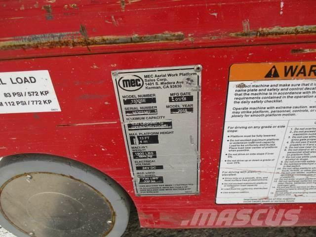 MEC 1330SE Podnośniki nożycowe