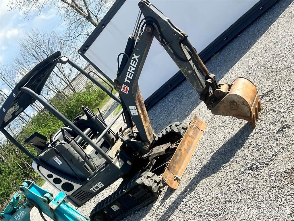 Terex TC16 Minikoparki