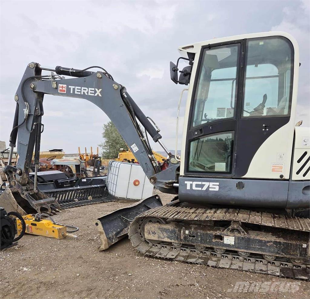 Terex TC75 Koparki gąsienicowe