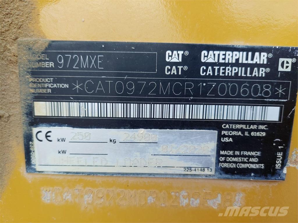CAT 972MXE Ładowarki kołowe