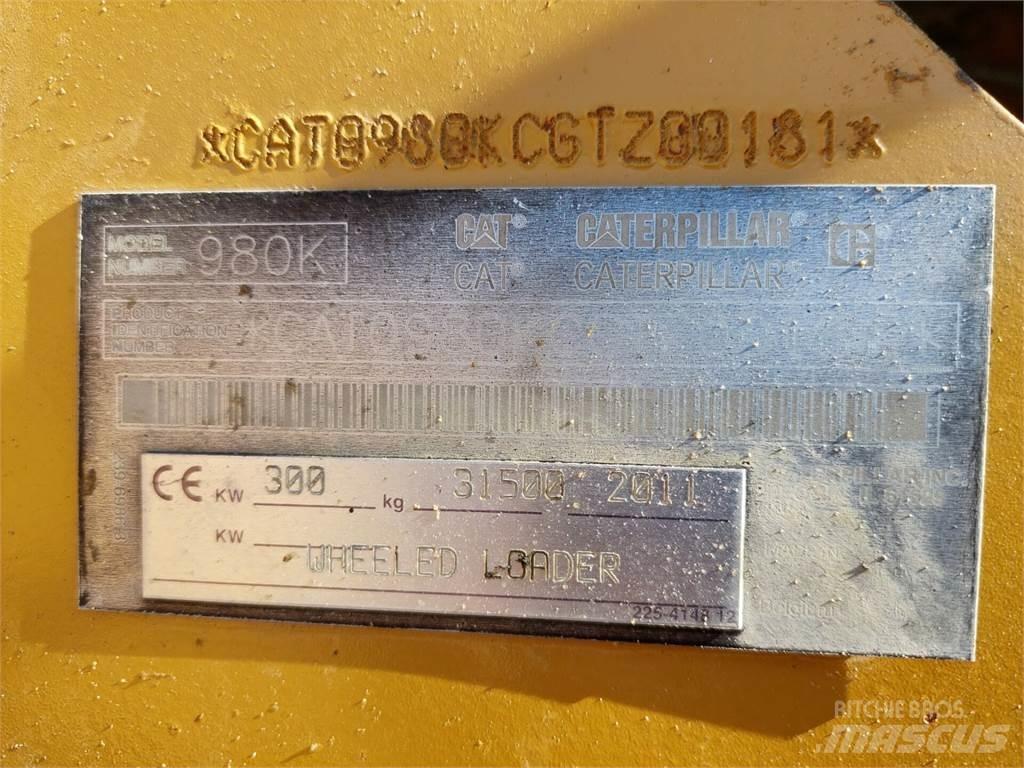 CAT 980K Ładowarki kołowe