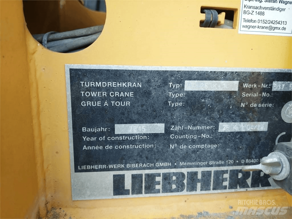 Liebherr 26K.1 Maszyny budowlane - Inne