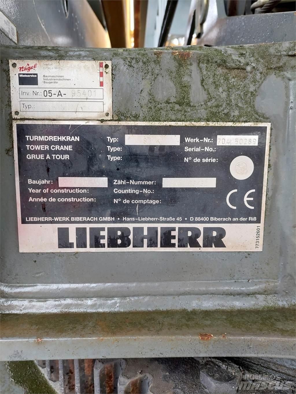 Liebherr 81K Maszyny budowlane - Inne