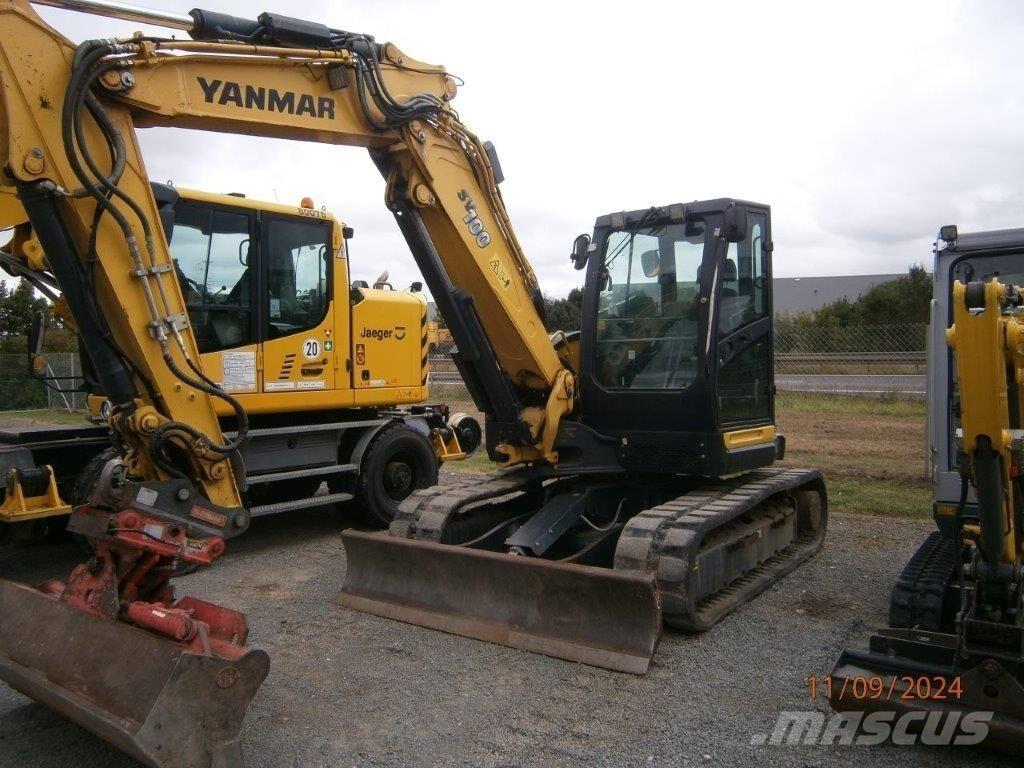 Yanmar SV 100-2PB Koparki gąsienicowe