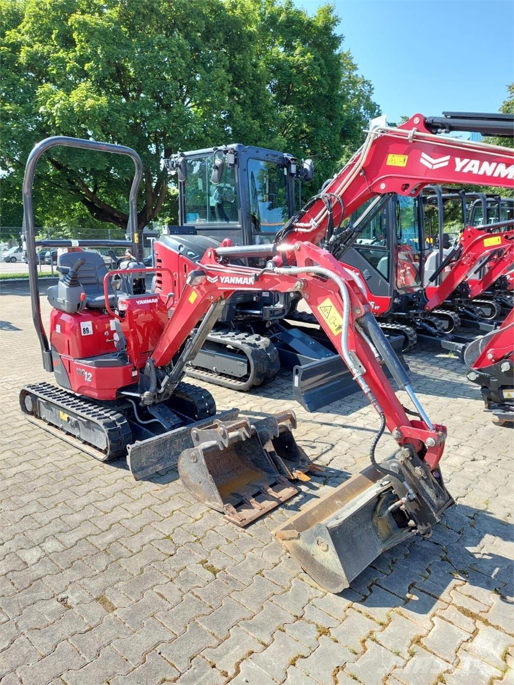 Yanmar Vio 12 Koparki gąsienicowe