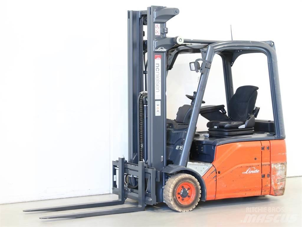 Linde E16/386-01 Wózki elektryczne