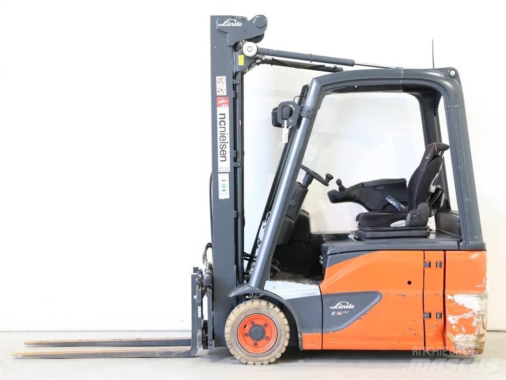 Linde E16/386-02 EVO Wózki elektryczne