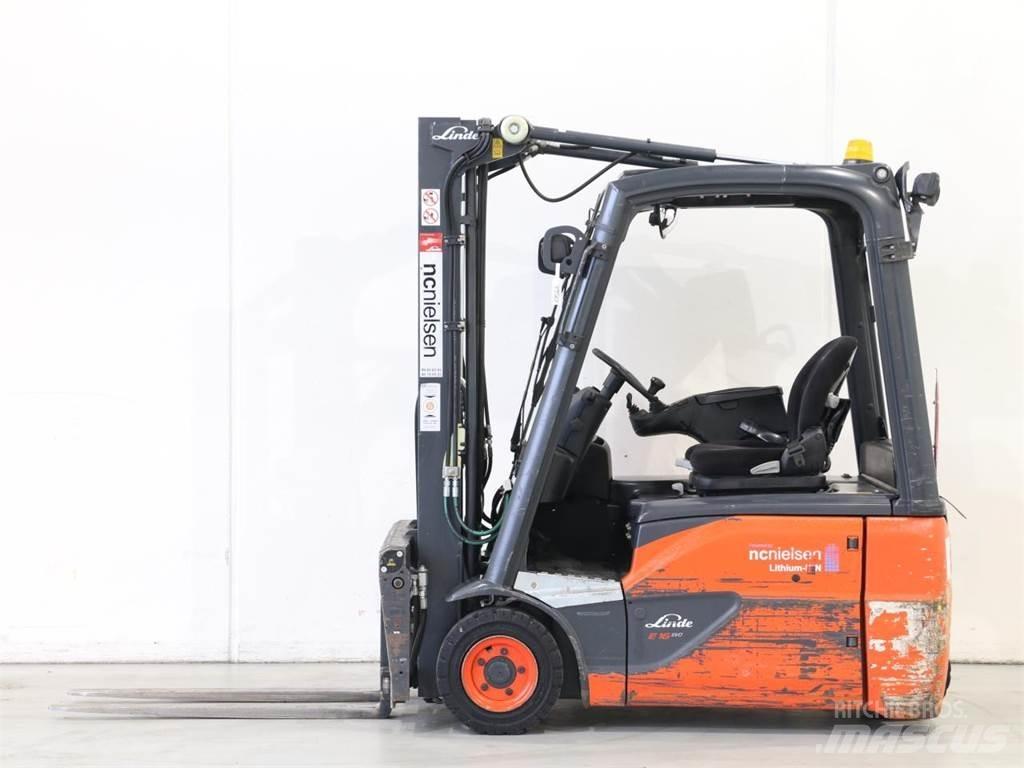 Linde E16/386-02 EVO Wózki elektryczne