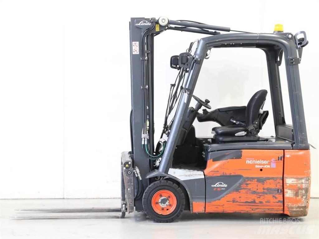 Linde E16/386-02 EVO Wózki elektryczne
