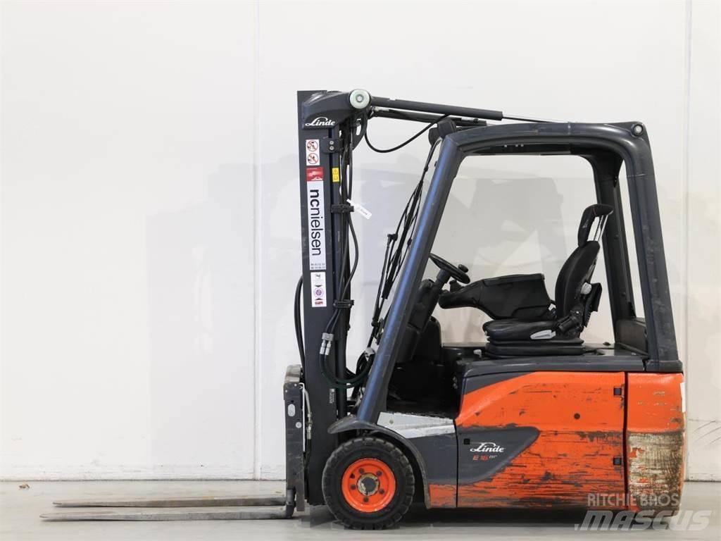 Linde E16/386-02 EVO Wózki elektryczne