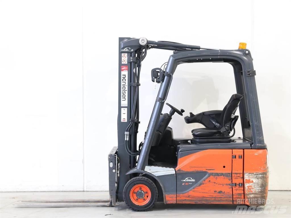 Linde E16/386-02 EVO Wózki elektryczne