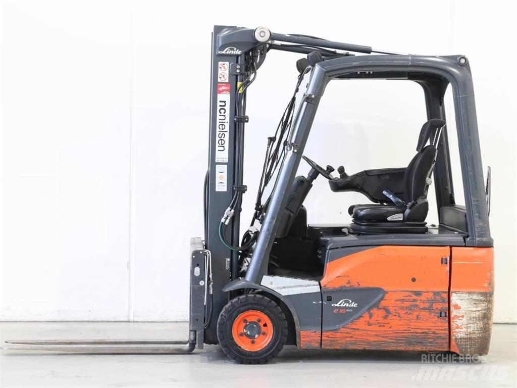 Linde E16 EVO/386-02 Wózki elektryczne