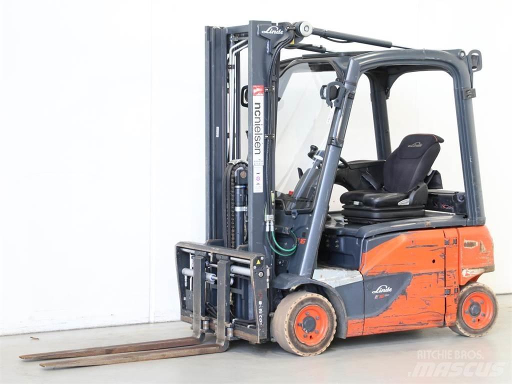 Linde E16P/386-02 Wózki elektryczne