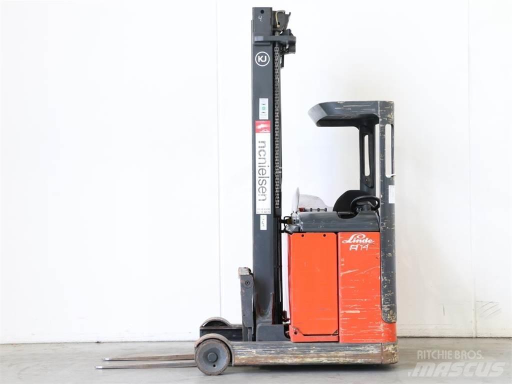 Linde R14/113 Wózki widłowe wysokiego składowania