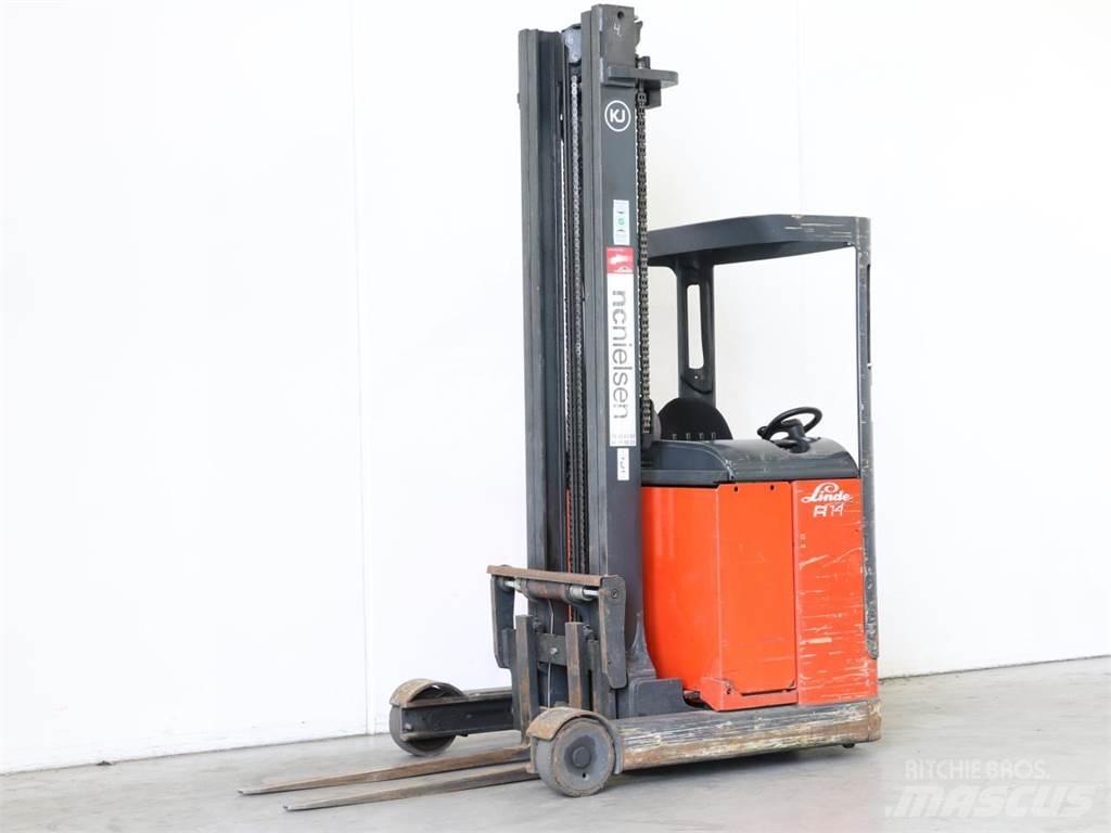 Linde R14/113 Wózki widłowe wysokiego składowania