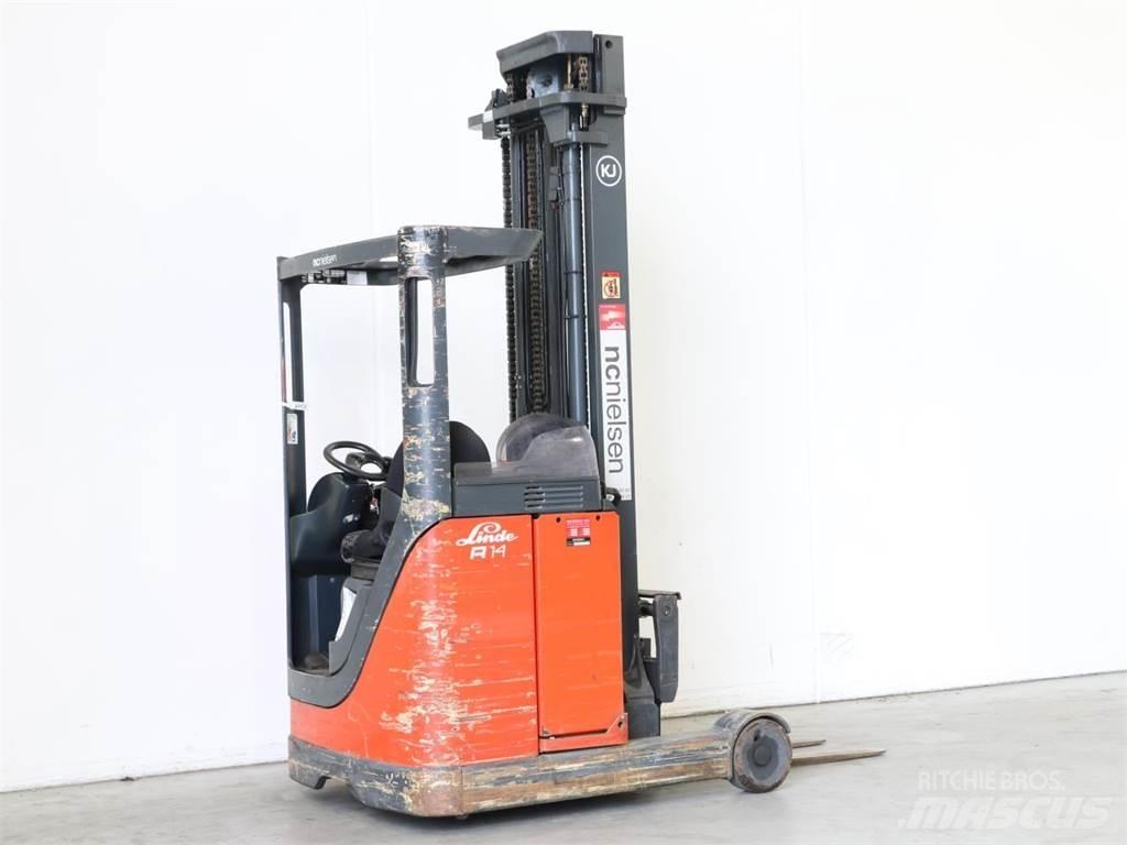 Linde R14/113 Wózki widłowe wysokiego składowania