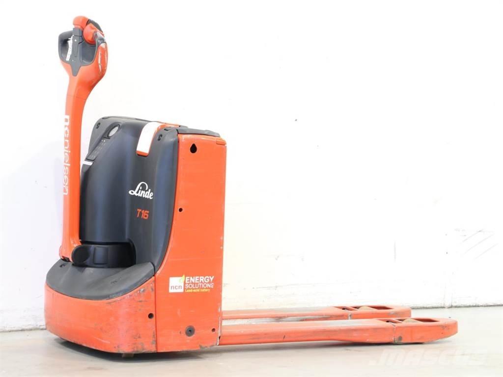 Linde T16/1152-02 Wózki widłowe unoszące z dyszlem
