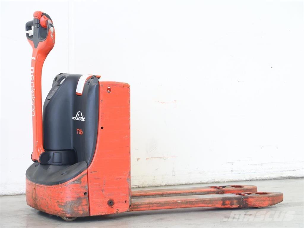 Linde T16/1152-02 Wózki widłowe unoszące z dyszlem