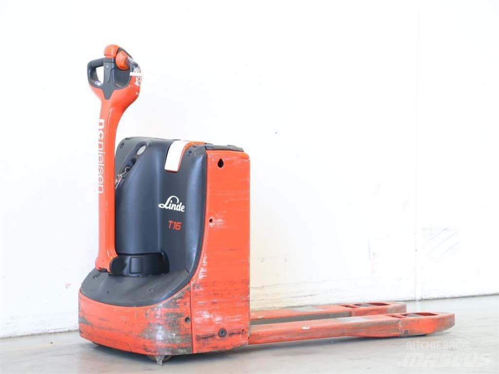 Linde T16/1152-02 Wózki widłowe unoszące z dyszlem