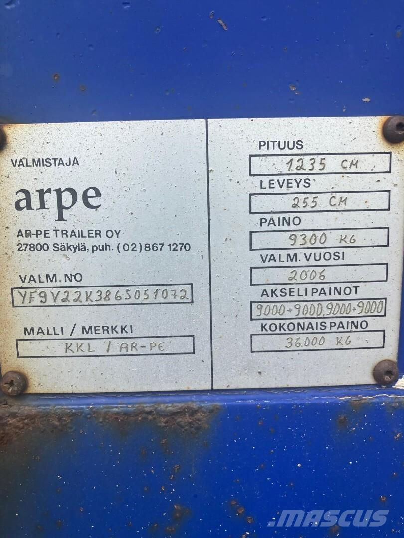 AR-PE KKL Przyczepy firanki