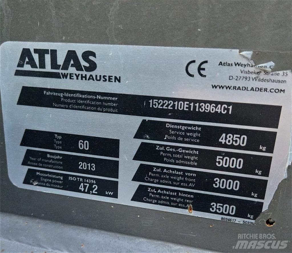 Atlas AR60 Ładowarki kołowe