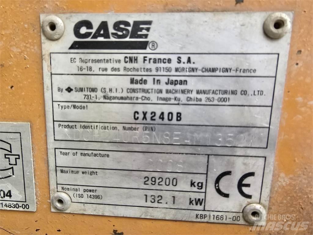 CASE CX 240 B Koparki gąsienicowe