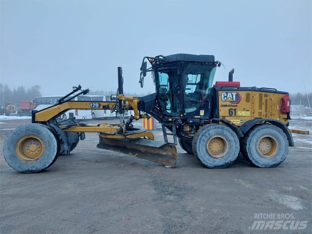 CAT 120 Równiarki