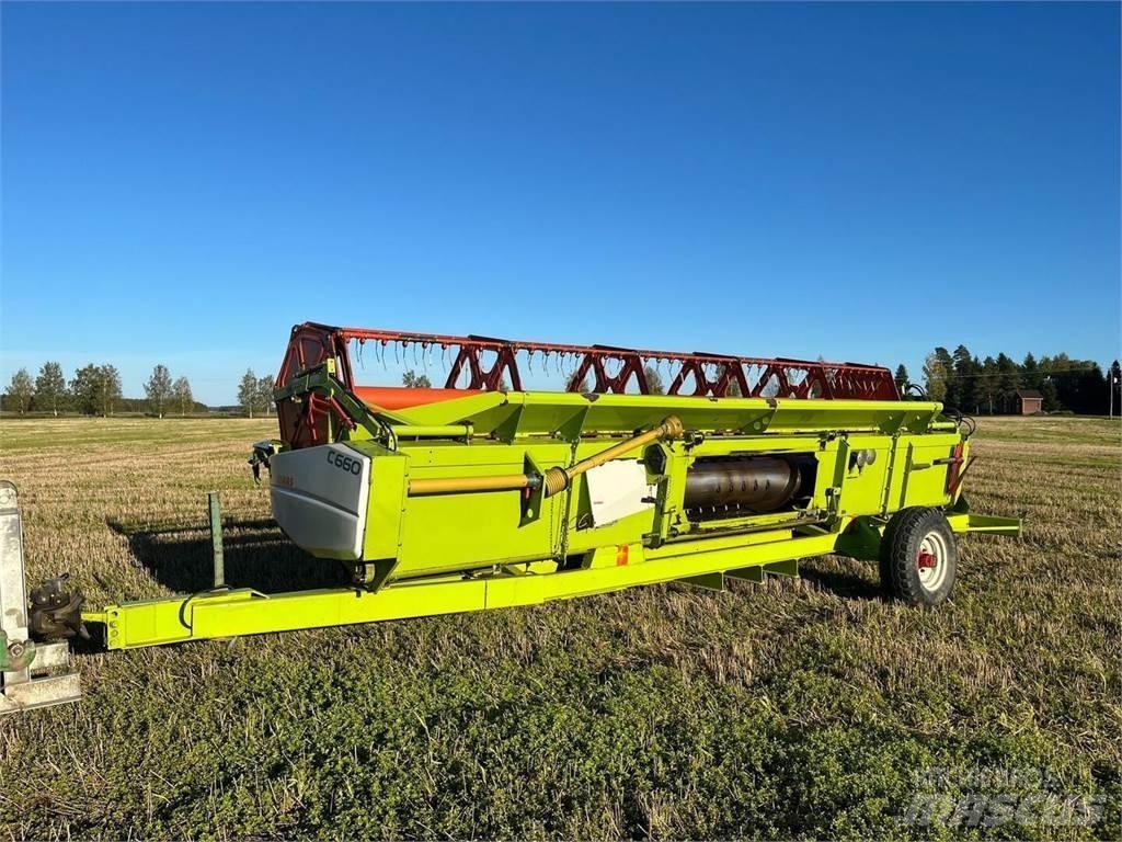 CLAAS C660 Pöytä Kombajny zbożowe