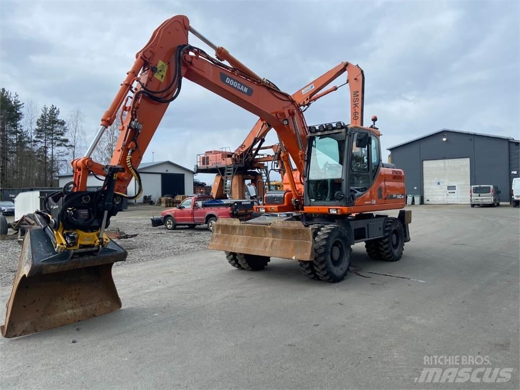 Doosan DX 140W Koparki kołowe